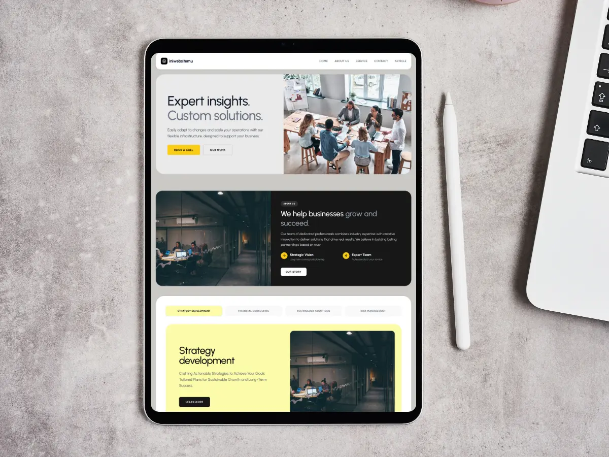 Jasa Pembuatan Website Company Profile Profesional dengan Next.js ...